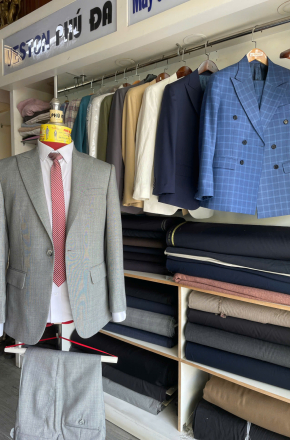 Mẫu vest Nam Xám