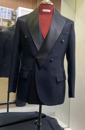 Mẫu vest  Nam Màu đen tuyền