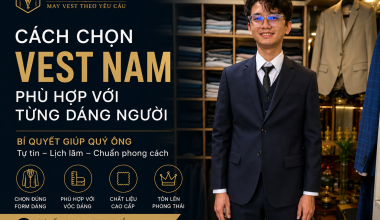 Cách Chọn Vest Nam Phù Hợp Với Từng Dáng Người