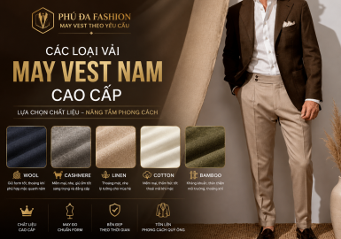 Các Loại Vải May Vest Nam Cao Cấp Và Cách Lựa Chọn Phù Hợp