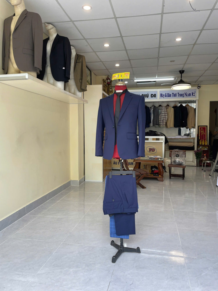 Mẫu vest NAM XANH NAVY