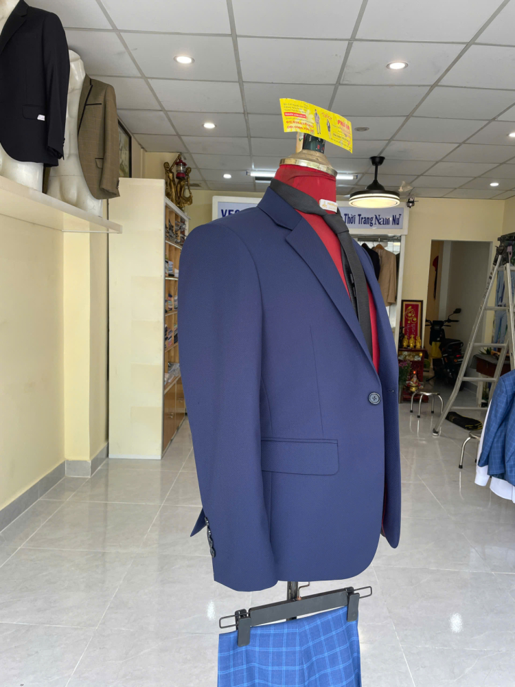 Mẫu vest NAM XANH NAVY