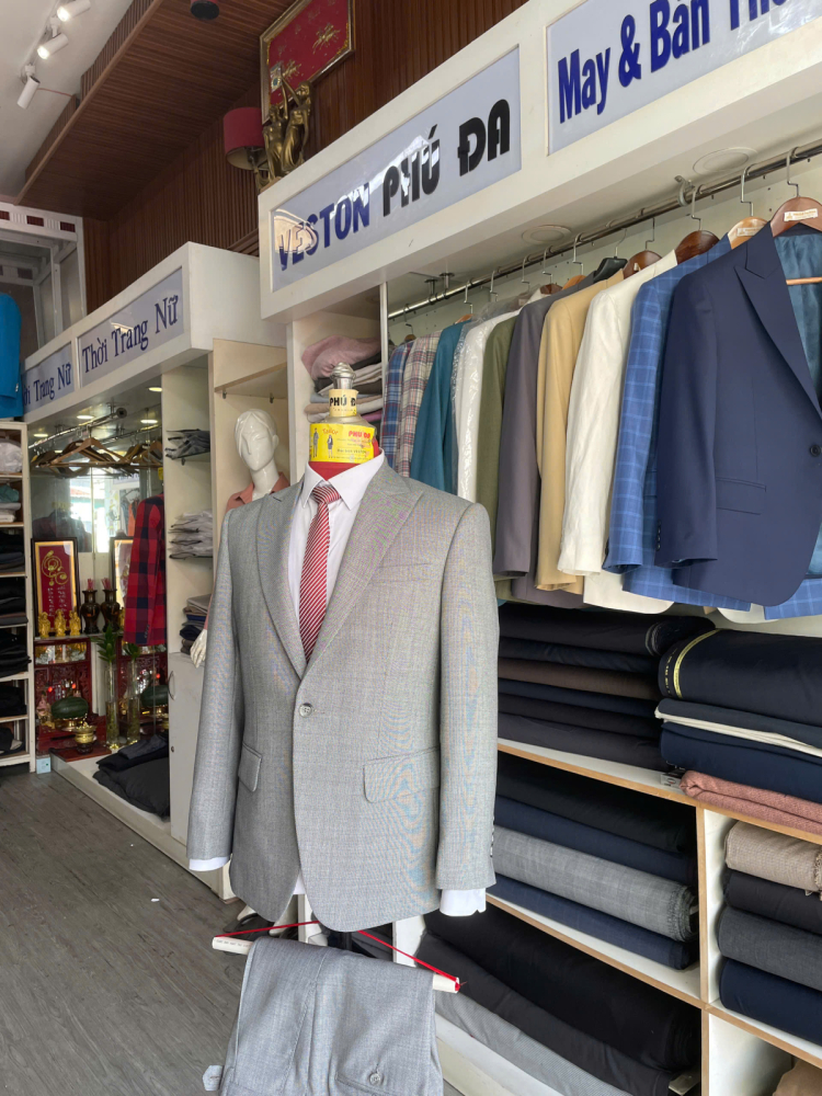 Mẫu vest Nam Xám